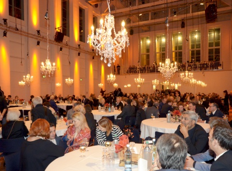 Verleihung im Festspielhaus Hellerau in Dresden