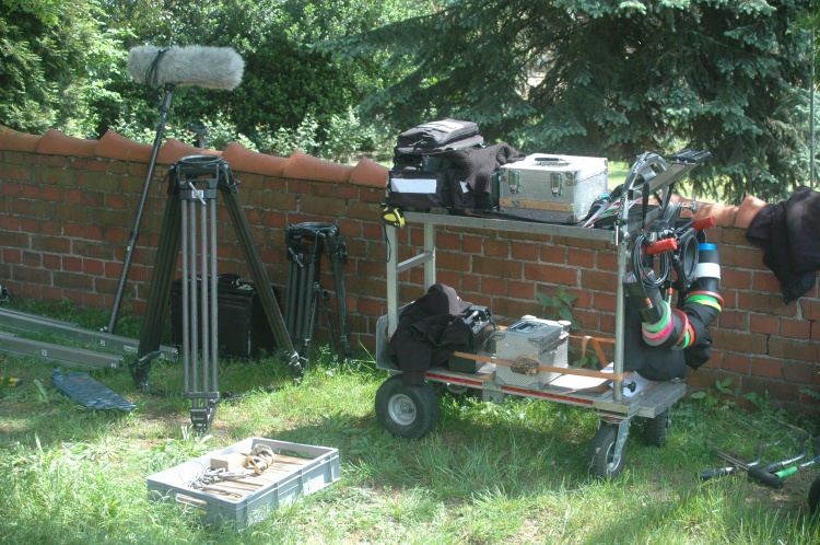 Auch ein Kurzfilm benötigt jede Menge Equipment und technische Ausrüstung.