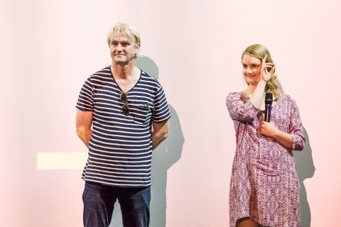 die Preispaten Detlev Buck und Bernadette Knoller; Foto: Fa. atelier16 - PROFIFOTOGRAFIE
