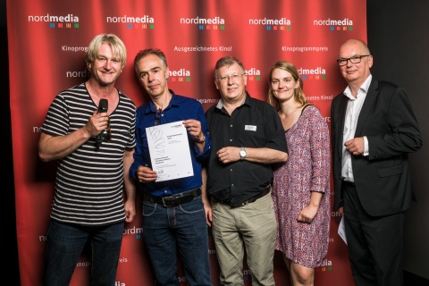 nordmedia Kinoprogrammpreis 2016 im Cinema-Arthouse Osnabrück: Cinema-Arthouse, Osnabrück/Filmtheater Hasetor, Osnabrück: Christian Saßnick, Hermann Thieken
Foto: Fa. atelier16 - PROFIFOTOGRAFIE