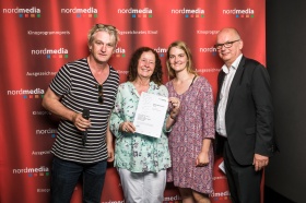 nordmedia Kinoprogrammpreis 2016 im Cinema-Arthouse Osnabrück: Carolinenhof Kino, Aurich/Kinocenter, Leer/Germania Lichtspiele, Meppen/Apollo Kino, Norden/Kino Papenburg:  Thea Muckli
Foto: Fa. atelier16 - PROFIFOTOGRAFIE