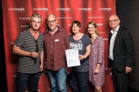 nordmedia Kinoprogrammpreis 2016 im Cinema-Arthouse Osnabrück: Filmtheater Universum, Bramsche: Ulrich Holstein, Sabine Rehse
Foto: Fa. atelier16 - PROFIFOTOGRAFIE