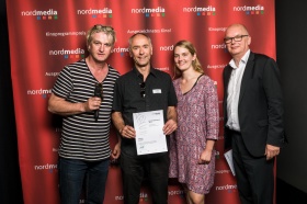 nordmedia Kinoprogrammpreis 2016 im Cinema-Arthouse Osnabrück: Atlantis, Bremen: Robert Erdmann
Foto: Fa. atelier16 - PROFIFOTOGRAFIE