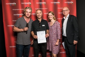 nordmedia Kinoprogrammpreis 2016 im Cinema-Arthouse Osnabrück: Atlantis, Bremen: Robert Erdmann
Foto: Fa. atelier16 - PROFIFOTOGRAFIE