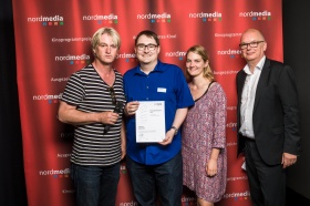 nordmedia Kinoprogrammpreis 2016 im Cinema-Arthouse Osnabrück: City Kino, Buxtehude: Simon Balimann
Foto: Fa. atelier16 - PROFIFOTOGRAFIE