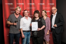 nordmedia Kinoprogrammpreis 2016 im Cinema-Arthouse Osnabrück: Dersa Kino, Damme/Dersa Kino, Soltau: Johannes Völkerding
Foto: Fa. atelier16 - PROFIFOTOGRAFIE