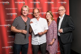 nordmedia Kinoprogrammpreis 2016 im Cinema-Arthouse Osnabrück: Universum Filmtheater, Braunschweig: Peter Wetzler
Foto: Fa. atelier16 - PROFIFOTOGRAFIE