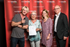 nordmedia Kinoprogrammpreis 2016 im Cinema-Arthouse Osnabrück: Central-Theater, Uelzen: Renate Böhm
Foto: Fa. atelier16 - PROFIFOTOGRAFIE