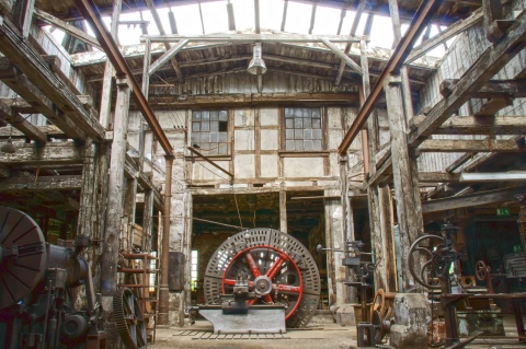 Maschinenhalle des Industriedenkmals Königshütte