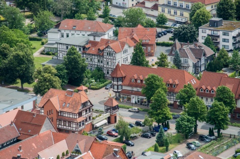 Bad Lauterberg mit Rathaus und Kurhaus