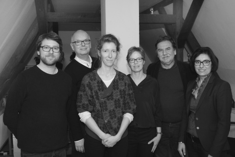Michael Binz, Thomas Schäffer, Hannah Dörr, Anja Römisch (Stiftung Kulturregion), Henning Kunze, Nadine Otto (Gundlach) (Foto: Hans-J. Schaper)