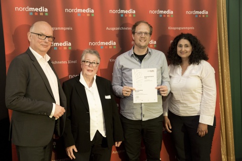 nordmedia Kinoprogrammpreis 2017 in der Lichtburg in Quernheim: Neue Schauburg, Burgdorf
Foto: Fotostudio Schwarzenberger