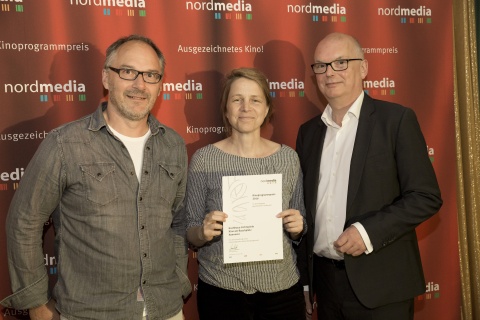 nordmedia Kinoprogrammpreis 2017 in der Lichtburg in Quernheim: Hochhaus-Lichtspiele, Hannover/Kino am Raschplatz, Hannover
Foto: Fotostudio Schwarzenberger