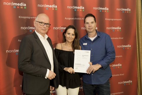 nordmedia Kinoprogrammpreis 2017 in der Lichtburg in Quernheim: Roxy Kino, Holzminden/Kino „Alte Brennerei“, Lüchow
Foto: Fotostudio Schwarzenberger