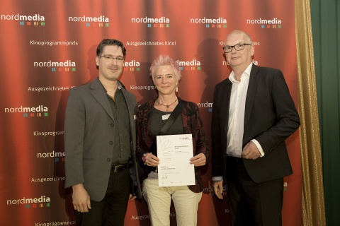 nordmedia Kinoprogrammpreis 2017 in der Lichtburg in Quernheim: Kellerkino der VHS, Hildesheim
Foto: Fotostudio Schwarzenberger