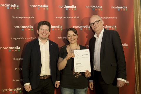nordmedia Kinoprogrammpreis 2017 in der Lichtburg in Quernheim: Das Andere Kino, Lehrte
Foto: Fotostudio Schwarzenberger