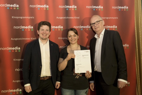 nordmedia Kinoprogrammpreis 2017 in der Lichtburg in Quernheim: Das Andere Kino, Lehrte
Foto: Fotostudio Schwarzenberger