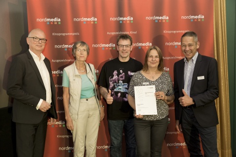 nordmedia Kinoprogrammpreis 2017 in der Lichtburg in Quernheim: Kommunalkino Verden
Foto: Fotostudio Schwarzenberger