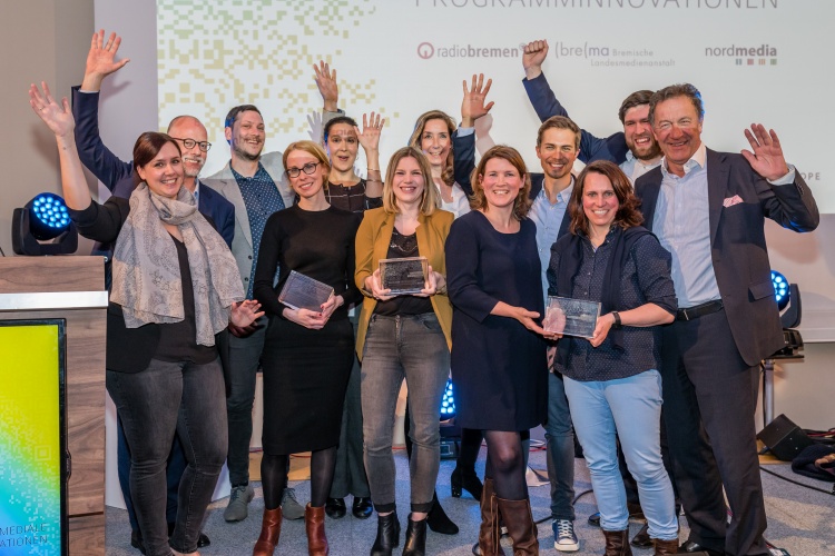 Der Preis für crossmediale Programminnovationen 2018: Die PreisträgerInnen und die Jury