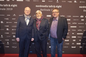 Dominik Wessely, Mario Adorf und Herbert Schwering
