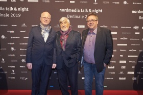 Dominik Wessely, Mario Adorf und Herbert Schwering