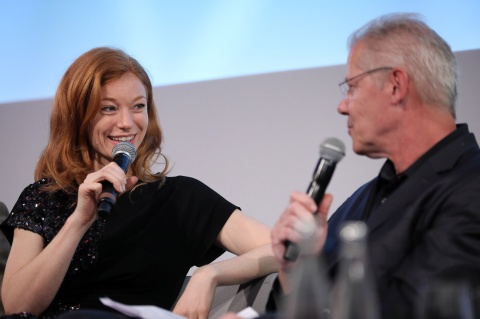 Schauspielerin Marleen Lohse mit Jochen Coldewey im Talk