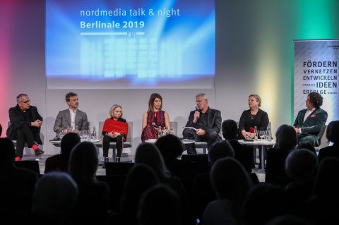 Das Team von SYSTEMSPRENGER bei der nordmedia talk & night 2019