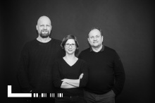 Team RiffReporter: (v.l.n.r.) Sebastian Brink, Tanja Krämer und Christian Schwägerl