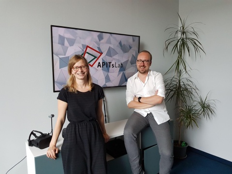 APITs Lab (v.l.): Anna Weisenberger (Consultant/Coach) und Tim Mittelstaedt (Senior Consultant)