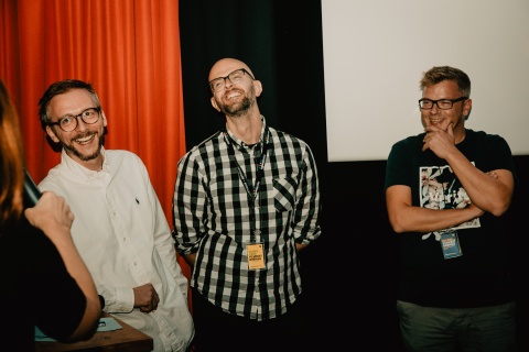 Team The Visual Truth mit Experte: Julian Lodders, Roman Wolter, Claas Premke (Deichblick)