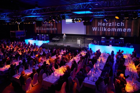 die Preisverleihungsgala im Peppermint Pavillon Hannover