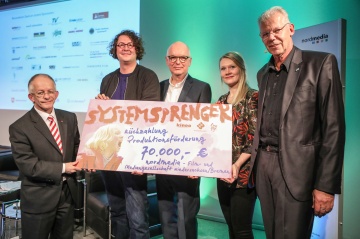 Filmfeierlaune und Scheck-is-back: nordmedia talk & night 2020