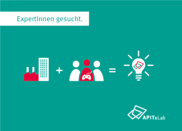 Werden Sie Teil des APITs Lab ExpertInnen-Netzwerks