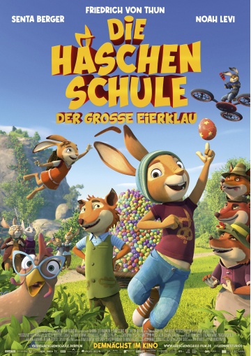 Seit 17.03.2022 im Kino: "Die Häschenschule - der große Eierklau"