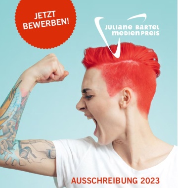 Ausschreibung: Juliane Bartel Medienpreis 2023
