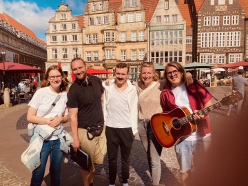 Setbesuch bei "Rainer: Des Leben is hot"