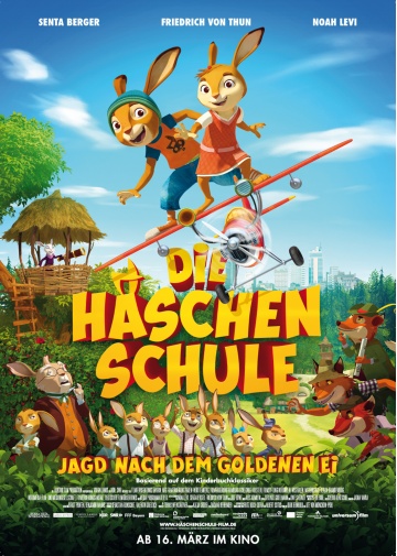 Kinostart 16.03.2017: "Die Häschenschule - Jagd nach dem goldenen Ei"